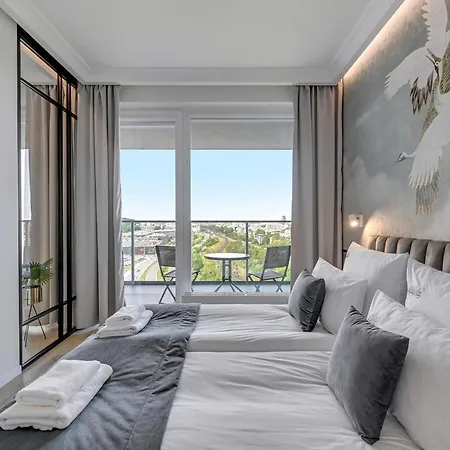 Modern Tower & View By Downtown Apartmán Gdyně