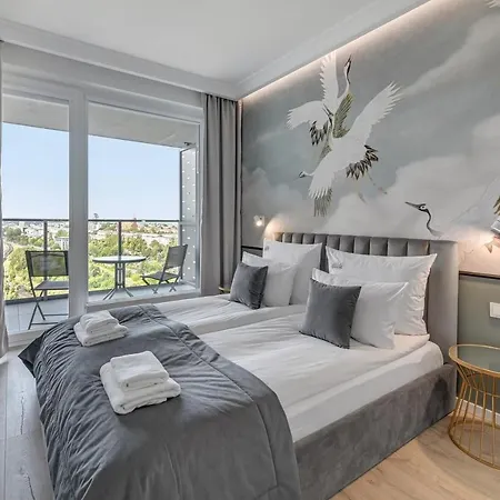 Lägenhet Modern Tower & View By Downtown Gdynia