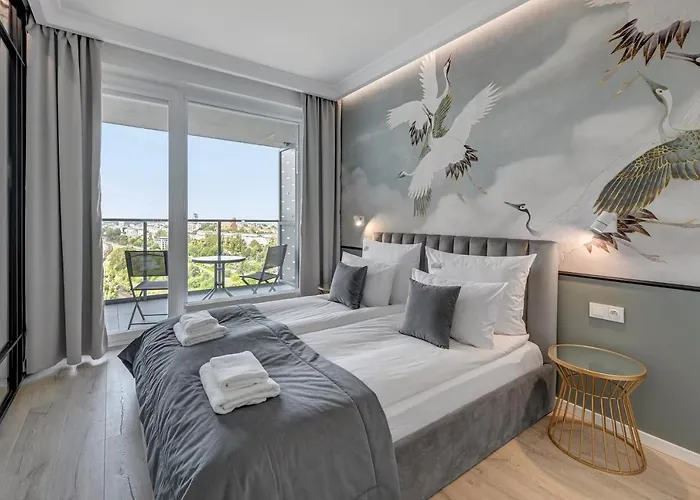 شقة Modern Tower & View By Downtown غدينيا